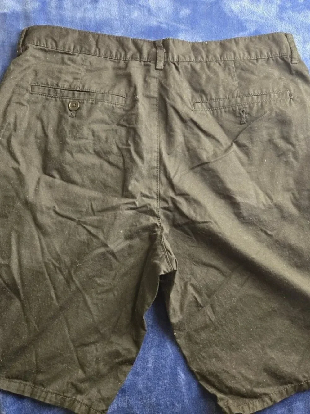 H&M Men's Slim Fit Shorts Black Waist 31